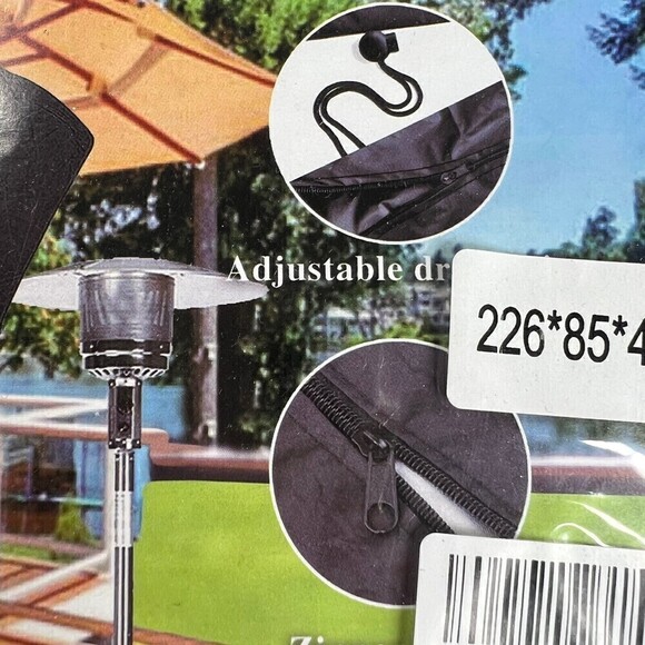 PATIO HEATER COVER Outdoor Element Protection Cover Winter Storage Cover - Picture 6 of 7